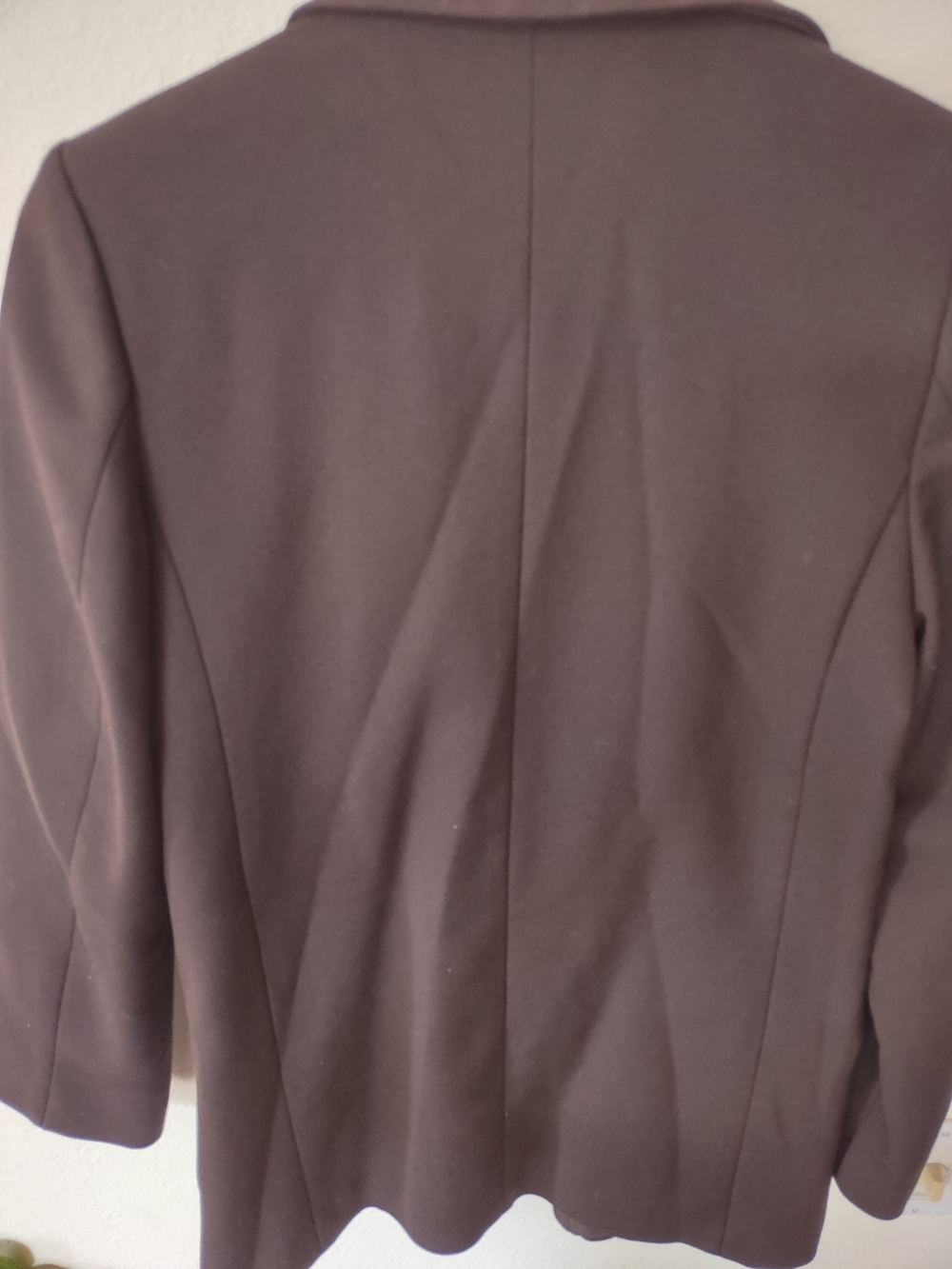 H&M Women's Dark Brown Open-Front Blazer Jacket - Picture 8 of 8